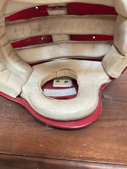 Vintage Clear Shell Wilson F2000 Suspension Football Helmet Size 7 1/4 WESTBROOKSPORTSCARDS