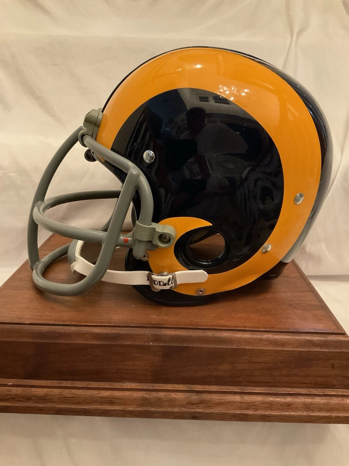 Riddell Kra-Lite RK2 Suspension Football Helmet 1973 Los Angeles Rams Prototype
