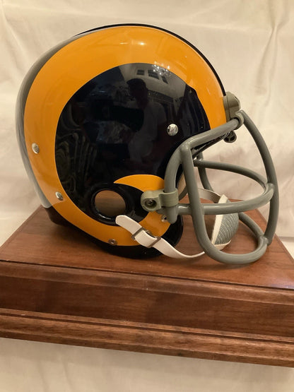 Riddell Kra-Lite RK2 Suspension Football Helmet 1973 Los Angeles Rams Prototype