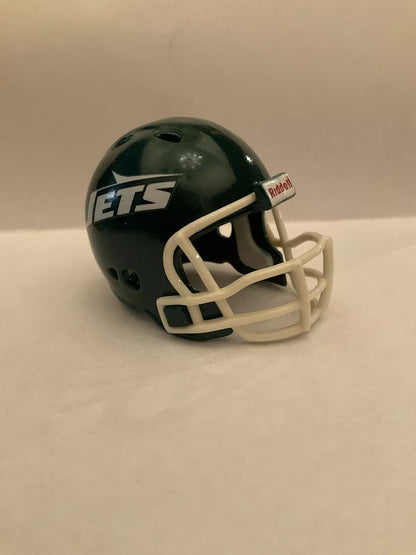 New York Jets Green Helmet Custom Riddell Throwback Pocket Pro Helmet  WESTBROOKSPORTSCARDS   