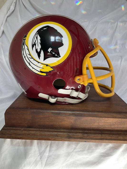 Riddell Football Helmet Custom 1982 Washington Redskins Tucked Feather Riggins