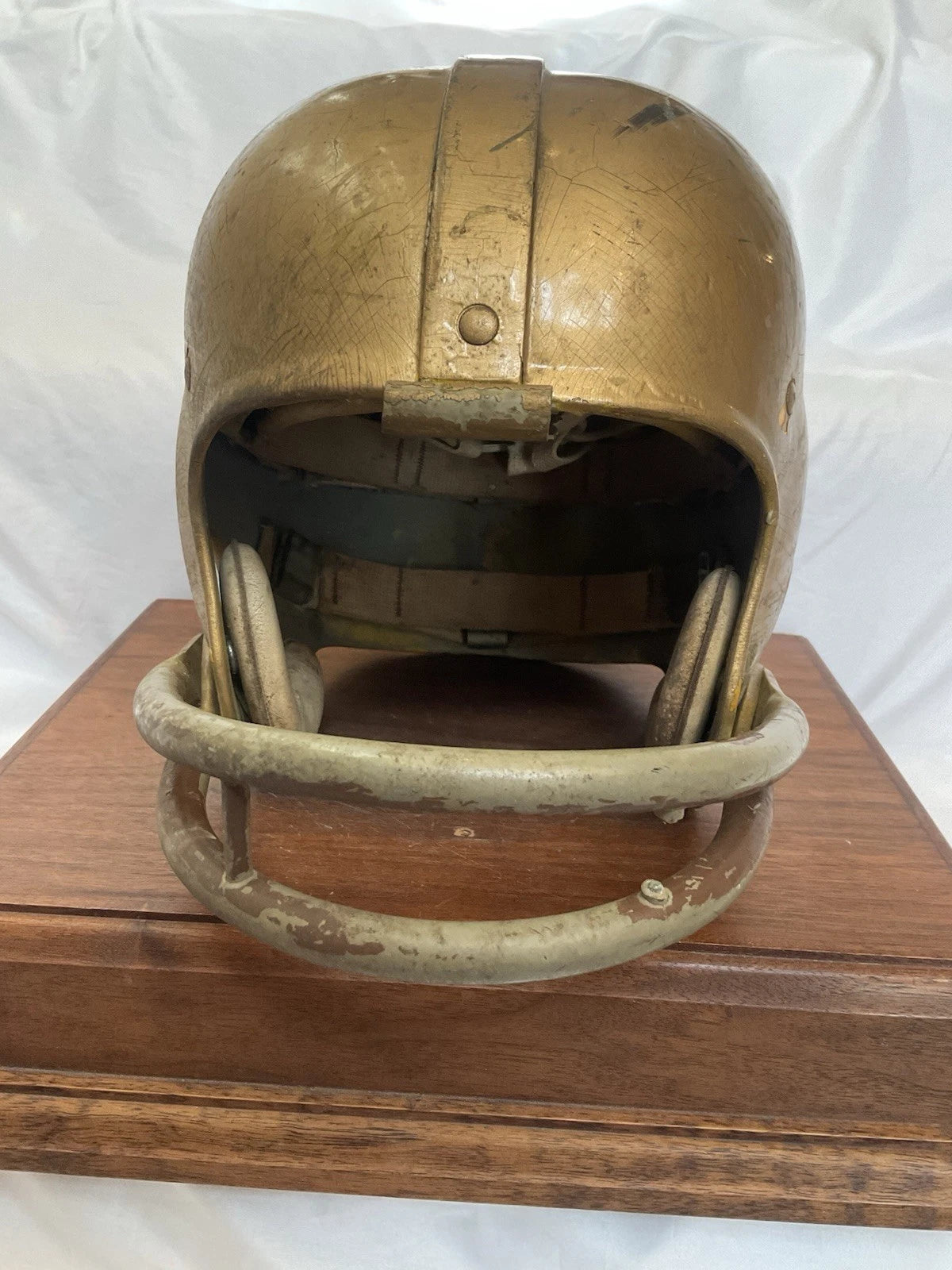 Original Vintage RIDDell Kra-Lite RK2 Football Helmet Notre Dame Fighting Irish? WESTBROOKSPORTSCARDS