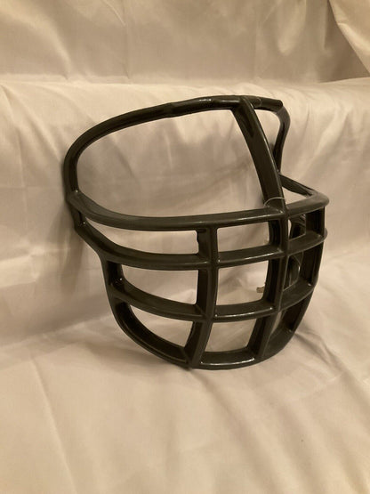 Vintage Dark Gray Riddell 1990s Double Wire Kra-Lite NJOP Football Helmet Facemask  WESTBROOKSPORTSCARDS   