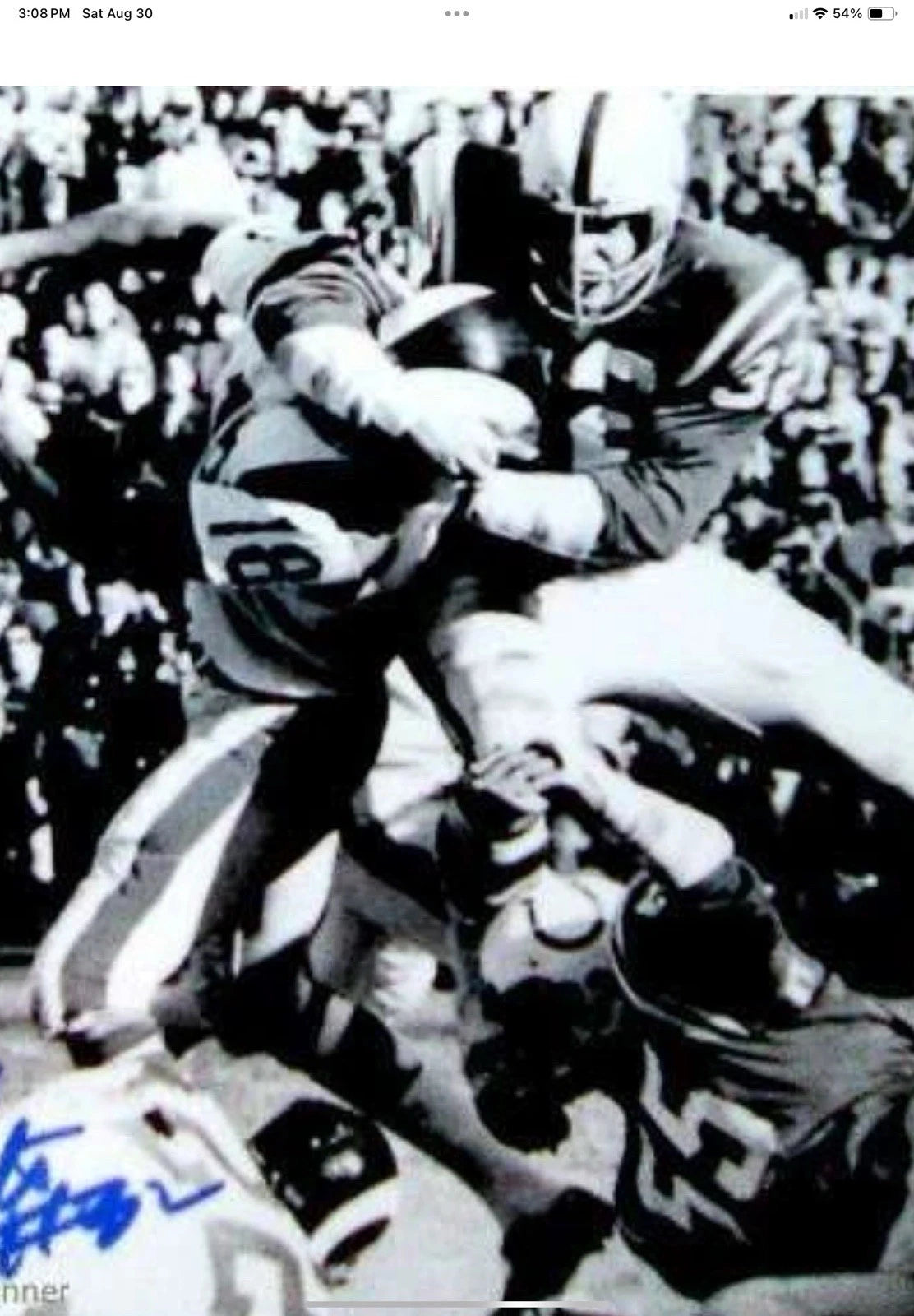Original Riddell 1971 Baltimore Colts Kra-Lite TK2 Game Football Helmet Curtis WESTBROOKSPORTSCARDS