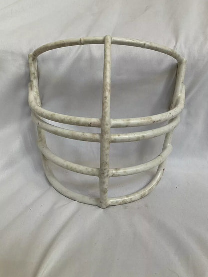 Vintage Original Schutt NJOP-DW Large Red Dot White Football Helmet Facemask WESTBROOKSPORTSCARDS