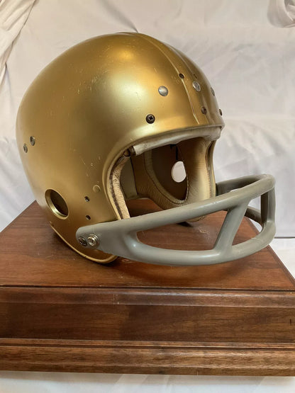 Vintage 1970s Wilson Football Helmet Notre Dame Fighting Irish Joe Theismann Sports Mem, Cards & Fan Shop:Fan Apparel & Souvenirs:Football-NFL Wilson   