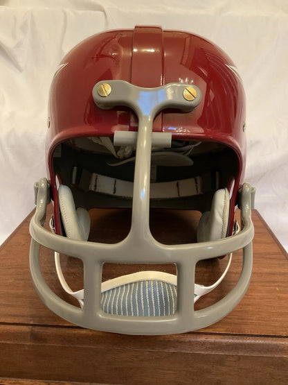 RK2 Style Football Helmet 1969 Washington Redskins Spear Cardinal Color DG-120