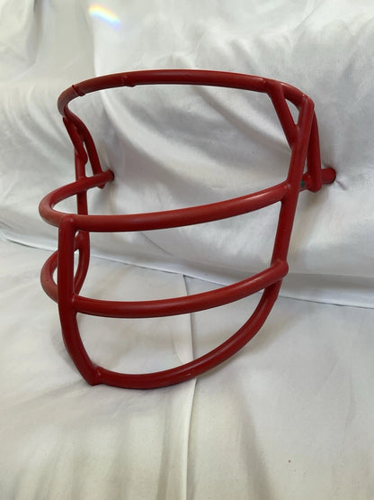 Vintage Red Schutt 1969 JOP Green Dot Football Helmet Facemask - RARE WESTBROOKSPORTSCARDS