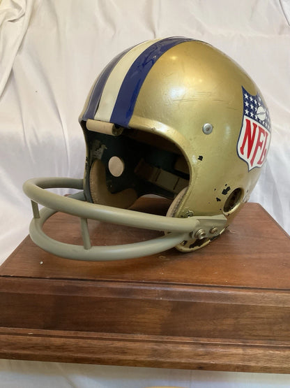 Vintage Riddell 1968 RAC-H2 Kra-Lite Football Helmet Custom 1969 NFL Pro Bowl WESTBROOKSPORTSCARDS