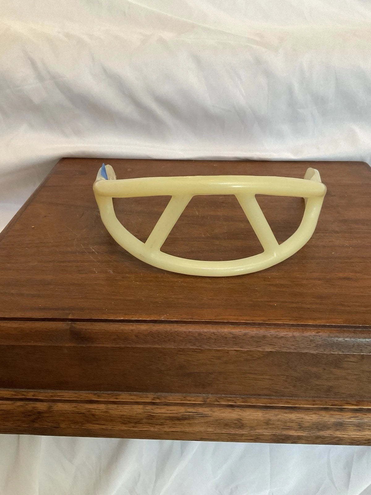 1960's Vintage ORIGINAL 2-Bar Wilson Facemask - Chicago Bears Suspension Helmet