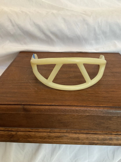 1960's Vintage ORIGINAL 2-Bar Wilson Facemask - Chicago Bears Suspension Helmet