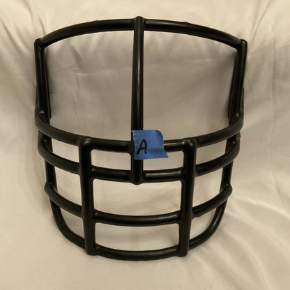 Vintage Riddell 1980s NJOP Football Helmet Lineman Black 3-Dot Facemask USFL WESTBROOKSPORTSCARDS