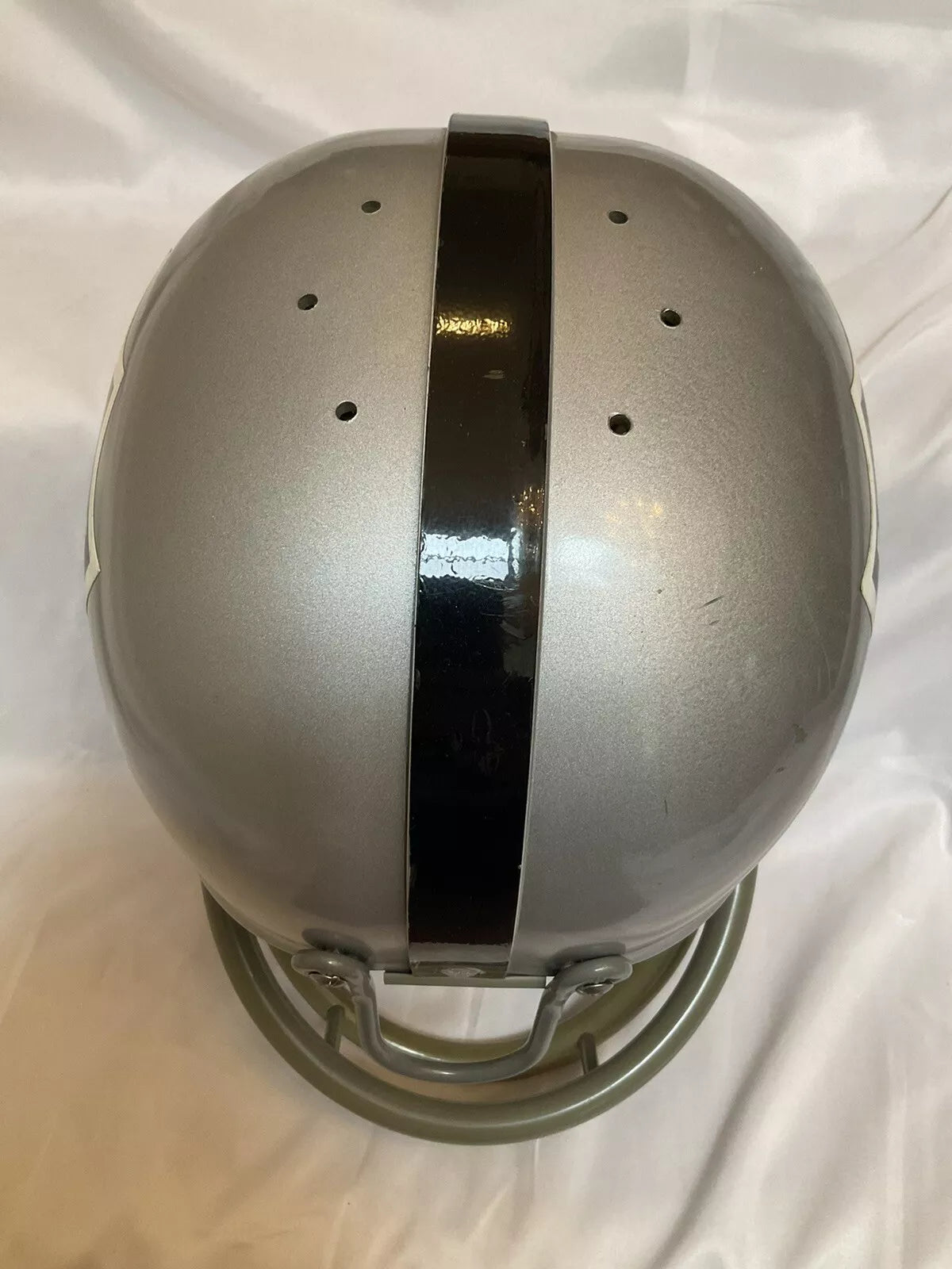 Riddell Kra-Lite RK2 Suspension Football Helmet Oakland Raiders Jim Otto  WESTBROOKSPORTSCARDS   