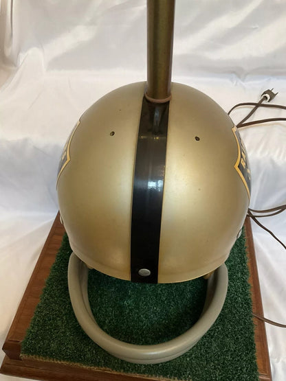 Vintage Riddell 1973 Oakland Raiders Kra-Lite Old Football Helmet Lamp Rare!  WESTBROOKSPORTSCARDS   