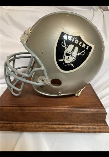 Vintage Riddell VSR-1 Oakland Raiders Game Football Helmet JOP-DW Facemask  WESTBROOKSPORTSCARDS   