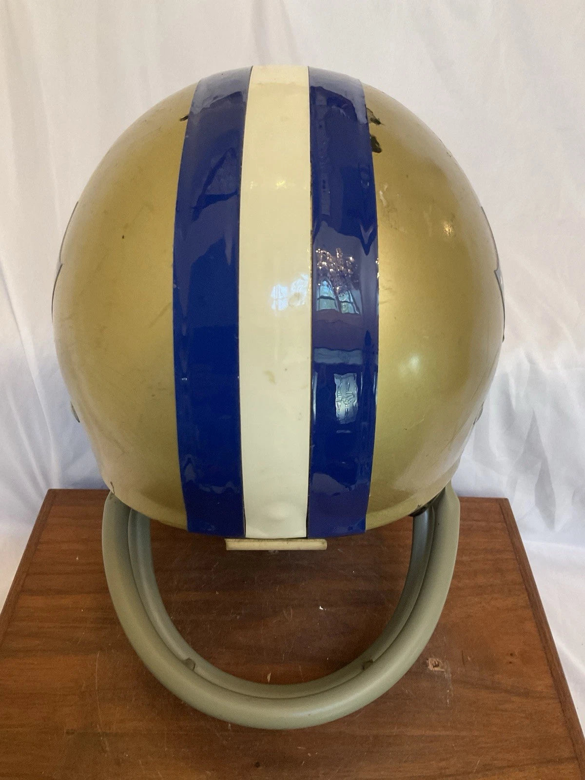 Vintage Riddell 1968 RAC-H2 Kra-Lite Football Helmet Custom 1969 NFL Pro Bowl WESTBROOKSPORTSCARDS