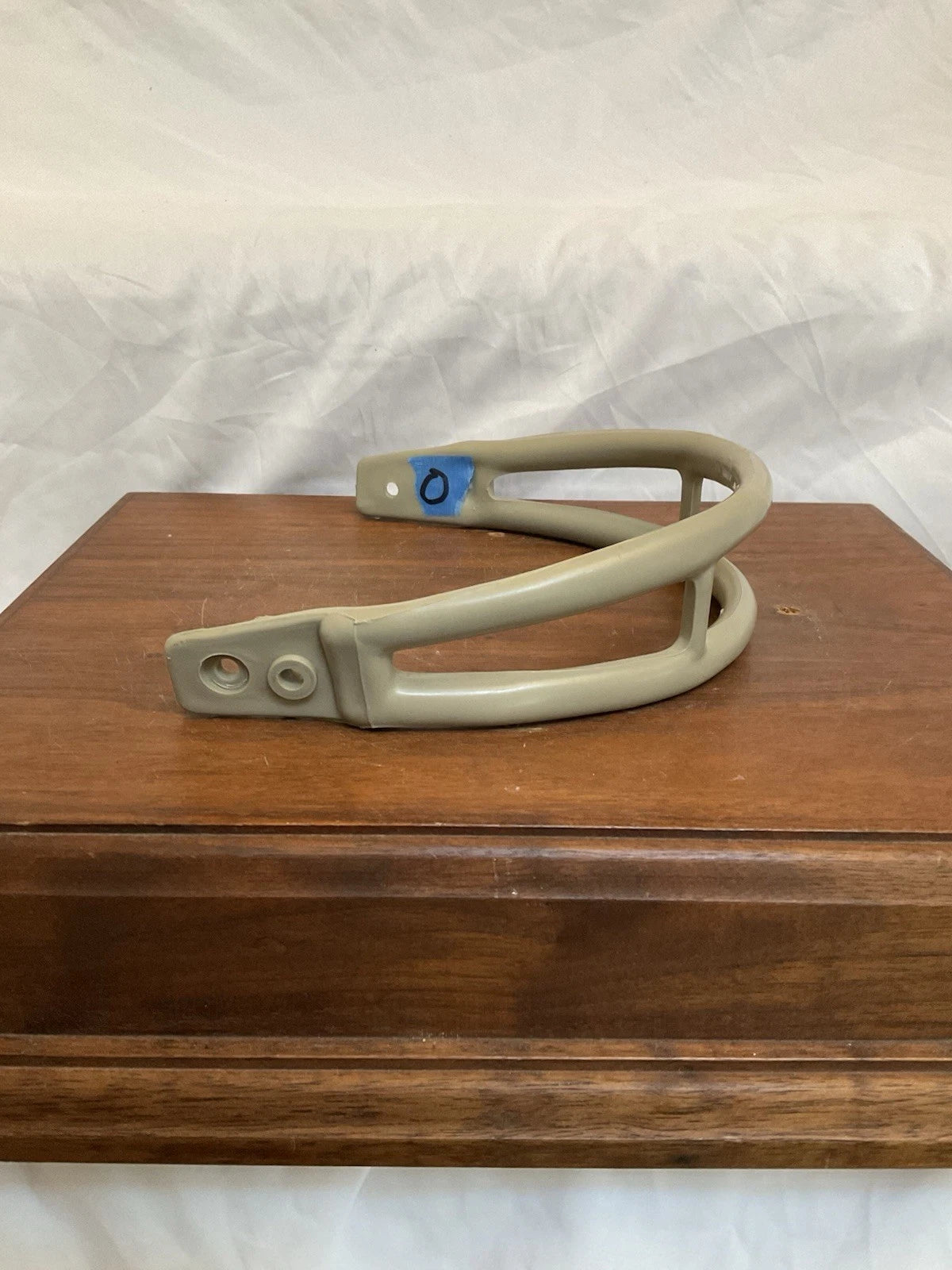 1960's Vintage ORIGINAL 2-Bar Rawlings Wilson Facemask Suspension Helmet WESTBROOKSPORTSCARDS