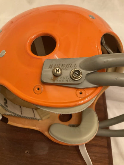 Original Riddell 1973 Kra-Lite TK2 Game Football Helmet Cleveland Browns WESTBROOKSPORTSCARDS