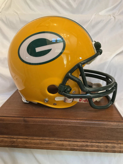 RIddell VSR-4 Football Helmet- Custom Green Bay Packers Brett Favre