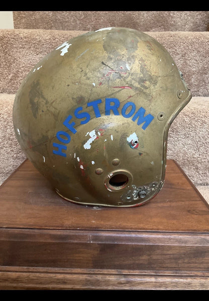 Original Vintage Wilson F2104 Football Helmet Size 8 Bears Cardinals 49ers WESTBROOKSPORTSCARDS