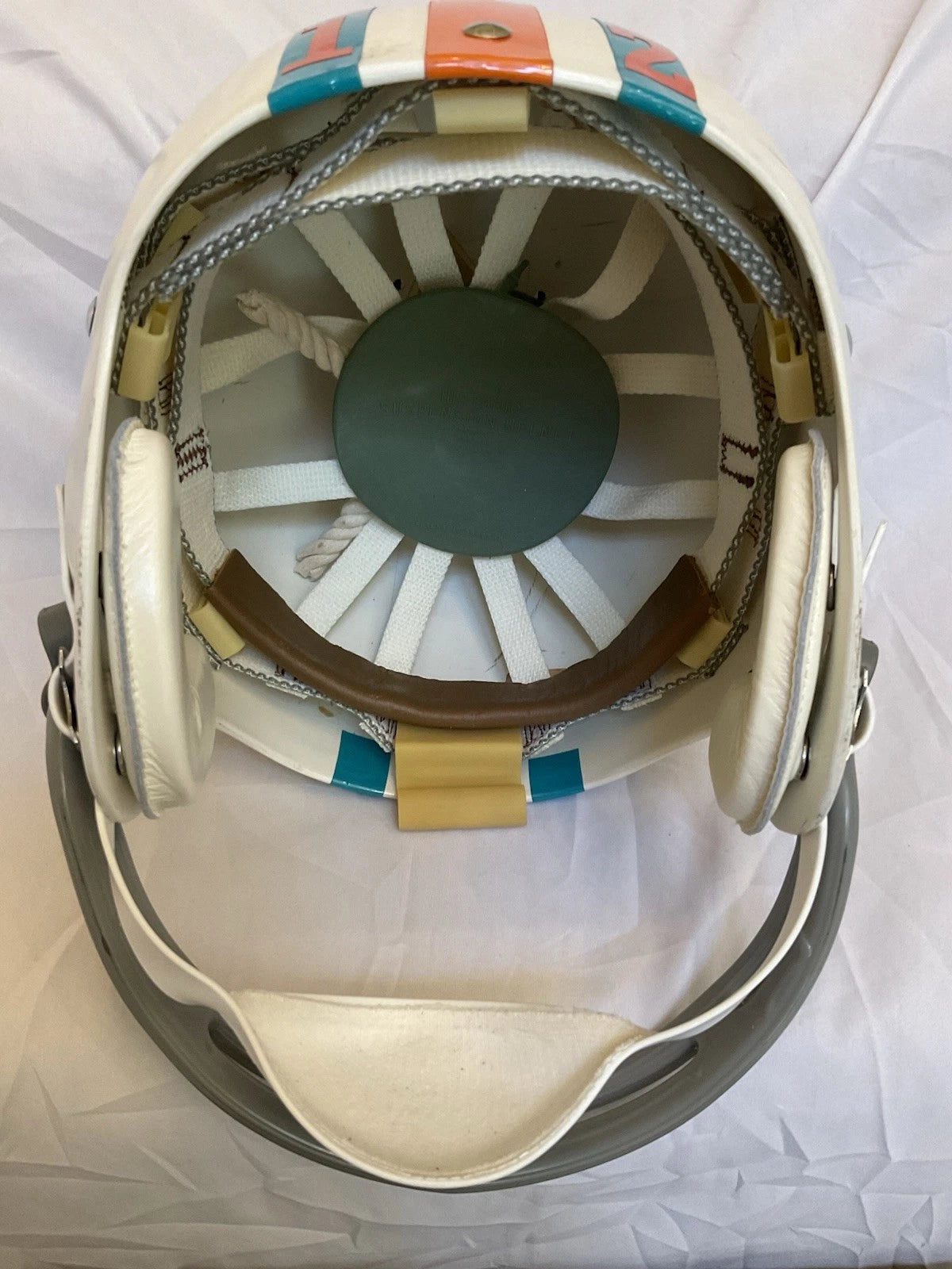 Vintage Riddell TK2 Football Helmet Miami Dolphins Bob Griese WESTBROOKSPORTSCARDS