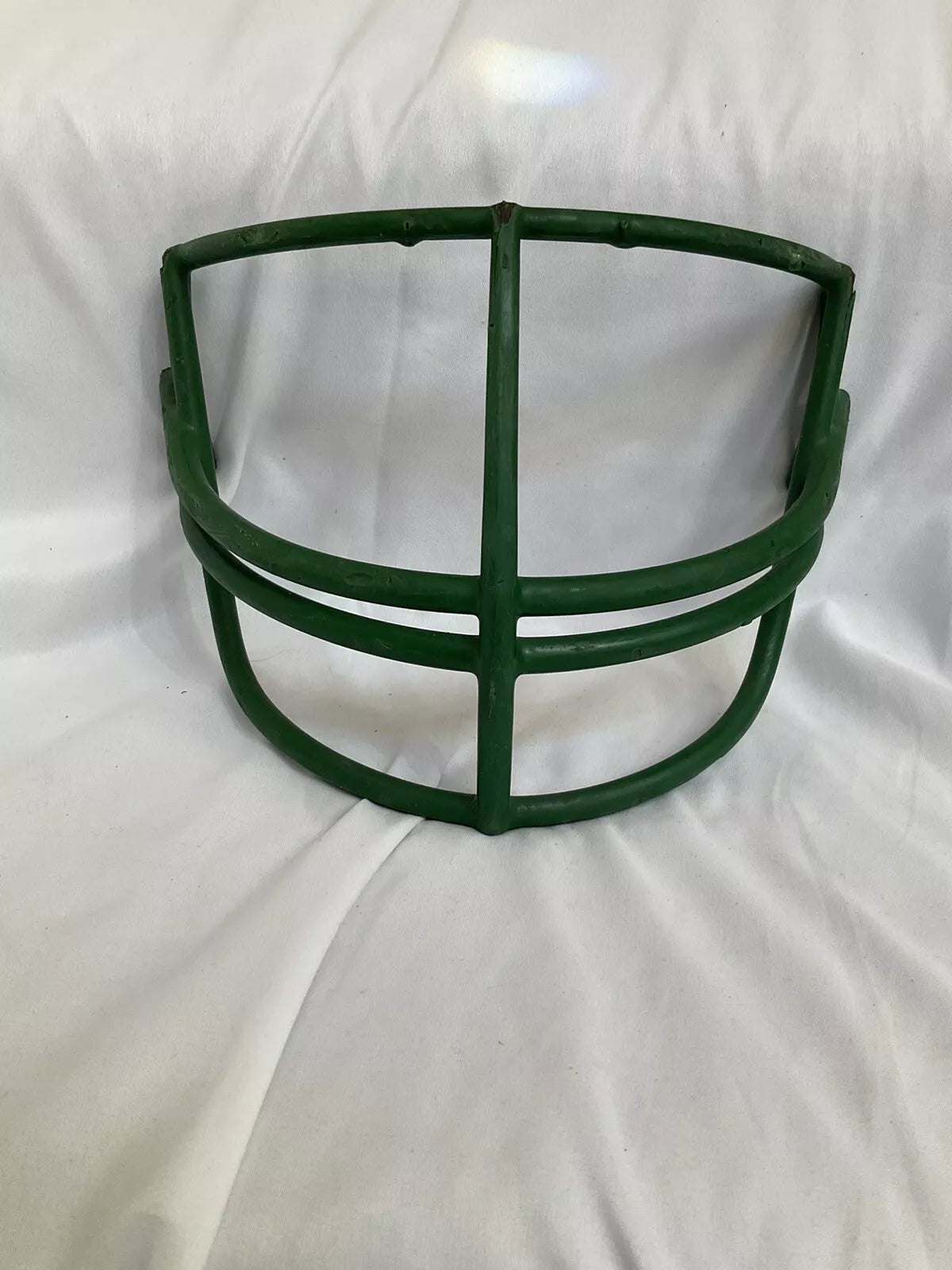 Vintage Original Schutt NOP-DW Large Green Red Dot Football Helmet Facemask WESTBROOKSPORTSCARDS