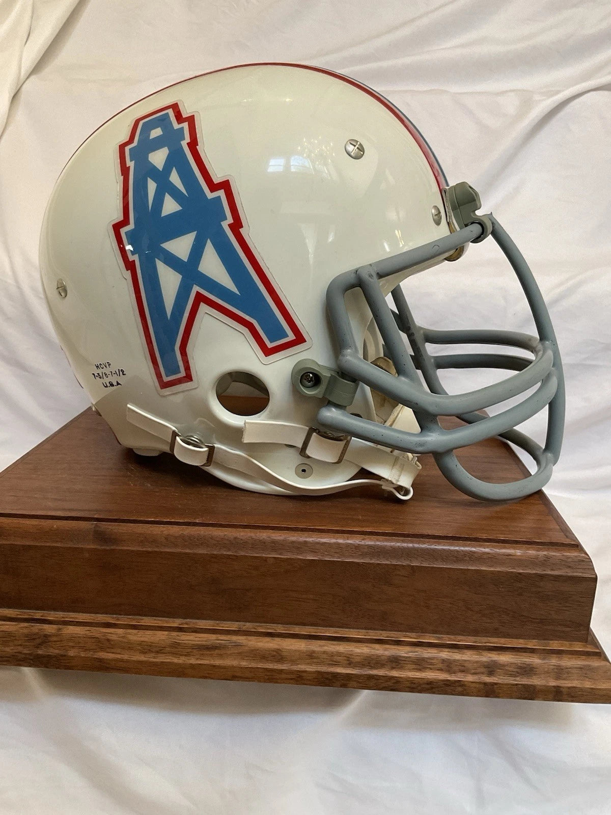 Authentic Vintage Houston Oilers Rare Rawlings HCVP HND-9 Football Helmet 1980