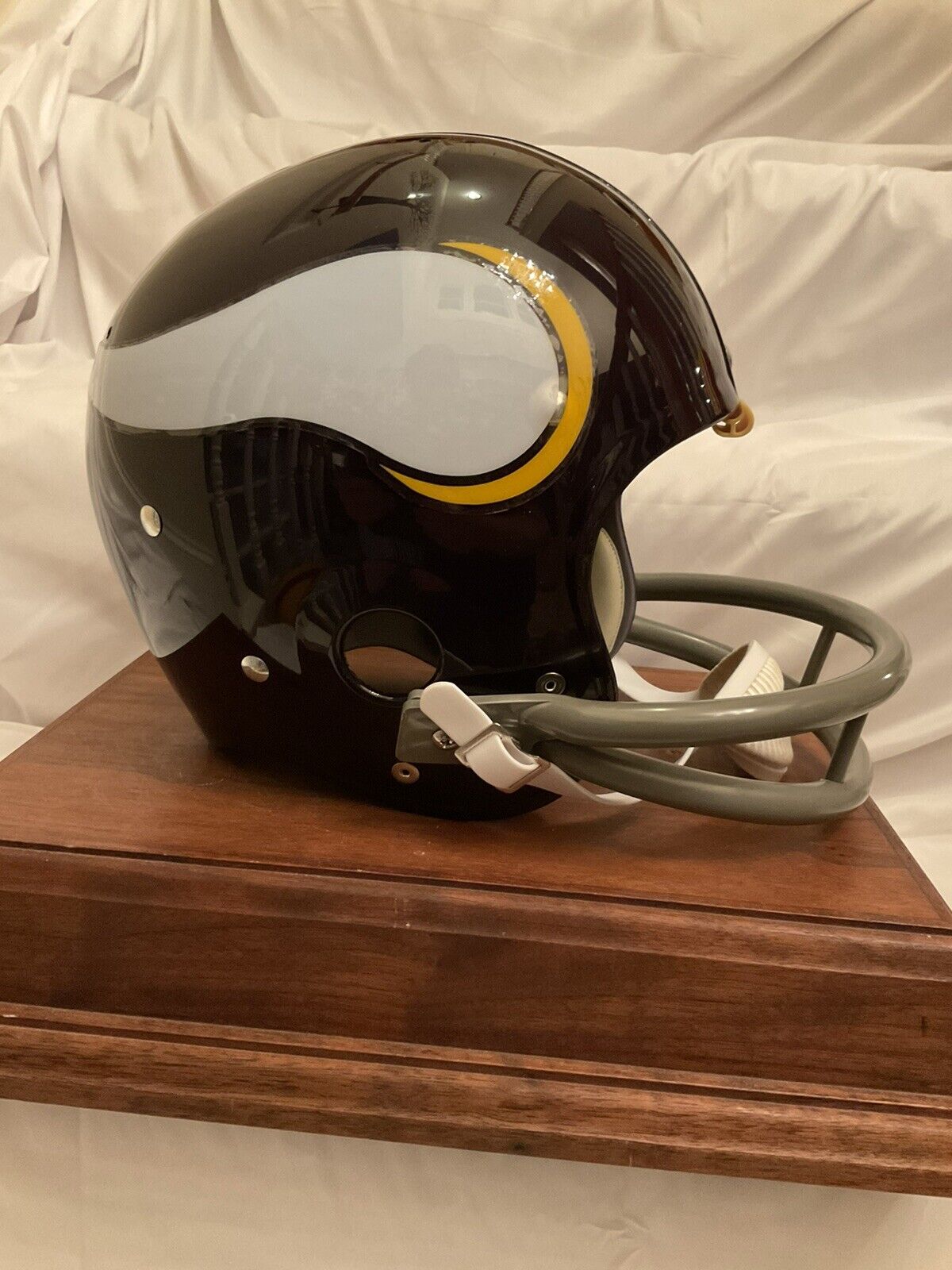 Minnesota Vikings TK2 Style Suspension Football Helmet Paul Krause  WESTBROOKSPORTSCARDS   