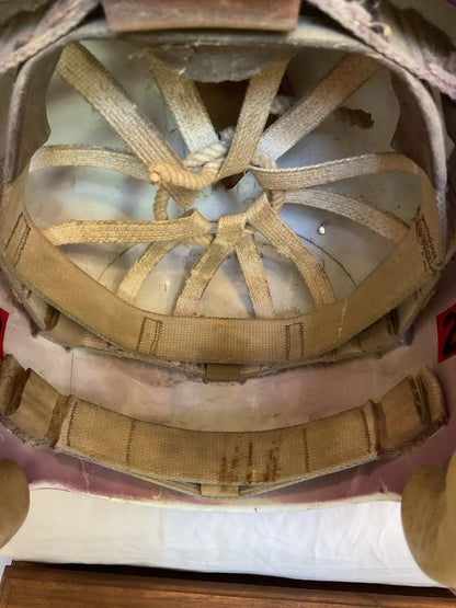 Riddell TK2 Used Suspension Football Helmet Custom Minnesota Vikings Paul Krause WESTBROOKSPORTSCARDS