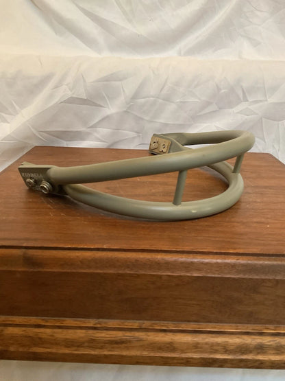 Original 2-bar 1973 RIDDell BD-9 Suspension Football Helmet Facemask & Hardware WESTBROOKSPORTSCARDS