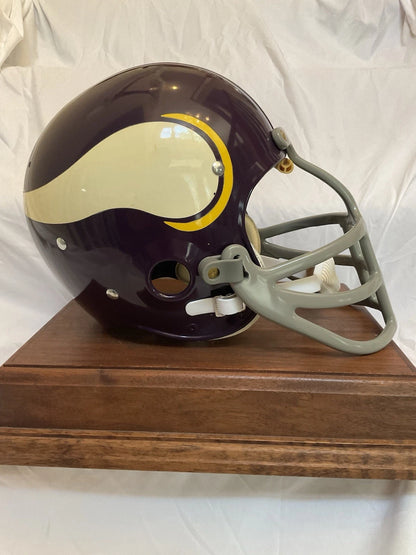 Minnesota Vikings Riddell Throwback TK Game Football Helmet 1970 Alan Page WESTBROOKSPORTSCARDS