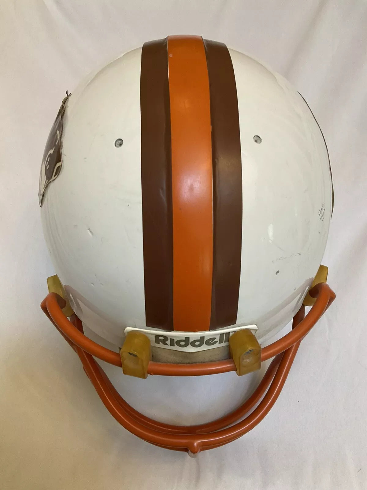 British Columbia B. C. Lions Vintage RARE 1978 Riddell PAC-3 Football Helmet  WESTBROOKSPORTSCARDS   