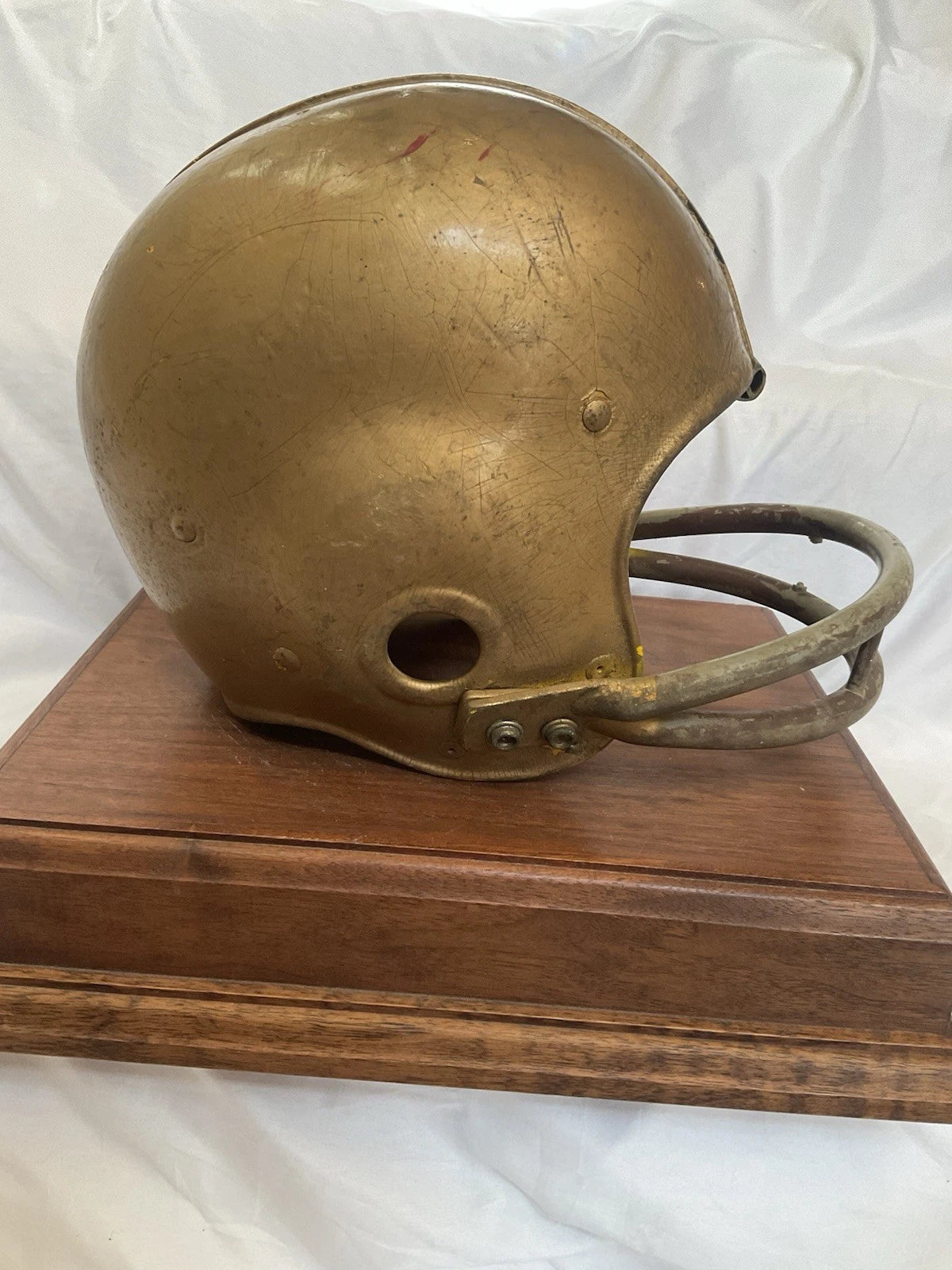 Original Vintage RIDDell Kra-Lite RK2 Football Helmet Notre Dame Fighting Irish? WESTBROOKSPORTSCARDS