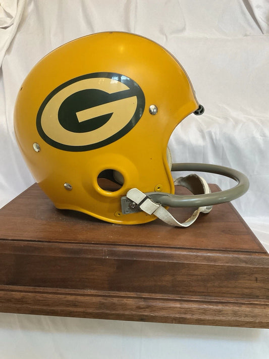 Vintage Riddell Kra-Lite TK2 Football Helmet Green Bay Packers Max McGee