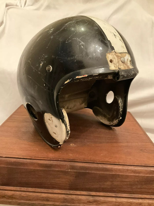 Vintage Marietta White Shell MP-30 Game Used Football Helmet X-Large 7 5/8 WESTBROOKSPORTSCARDS