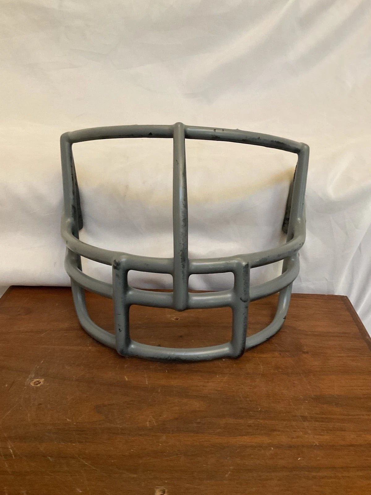 Vintage Riddell NOPO 1980s Football Helmet Dark Gray 3-Dot Facemask USFL WESTBROOKSPORTSCARDS