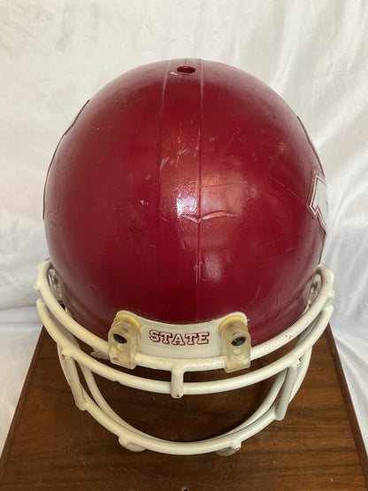 MaxPro Game Used X-Large Football Helmet Custom Mississippi State Bulldogs WESTBROOKSPORTSCARDS
