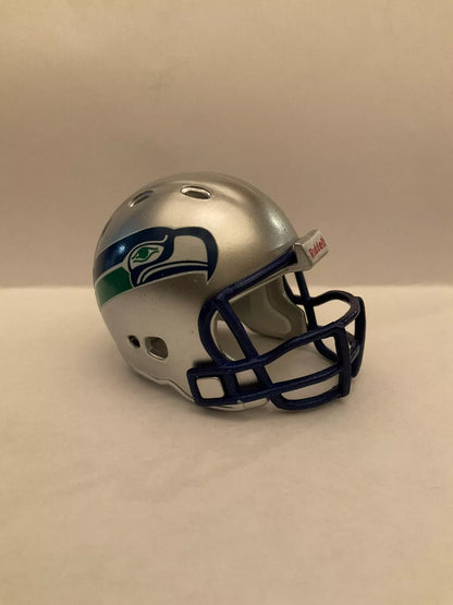 Seattle Seahawks Custom Riddell Throwback Pocket Pro Helmet  WESTBROOKSPORTSCARDS   