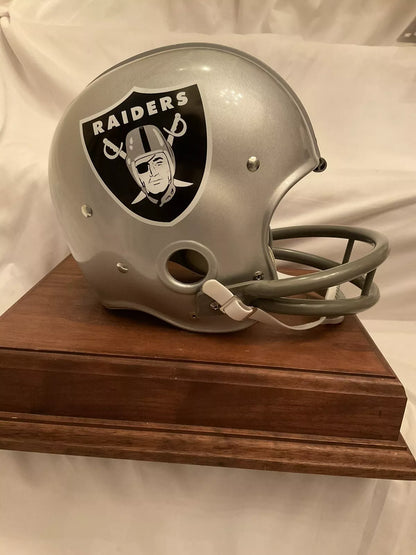 Oakland Raiders RK Vintage 1968 Style Football Helmet George Blanda  WESTBROOKSPORTSCARDS   