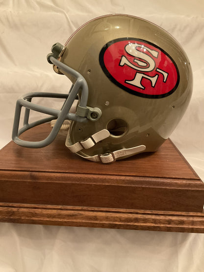 Vintage 1977 Riddell PAC3 Football Helmet San Francisco 49ers OPO Mask WESTBROOKSPORTSCARDS