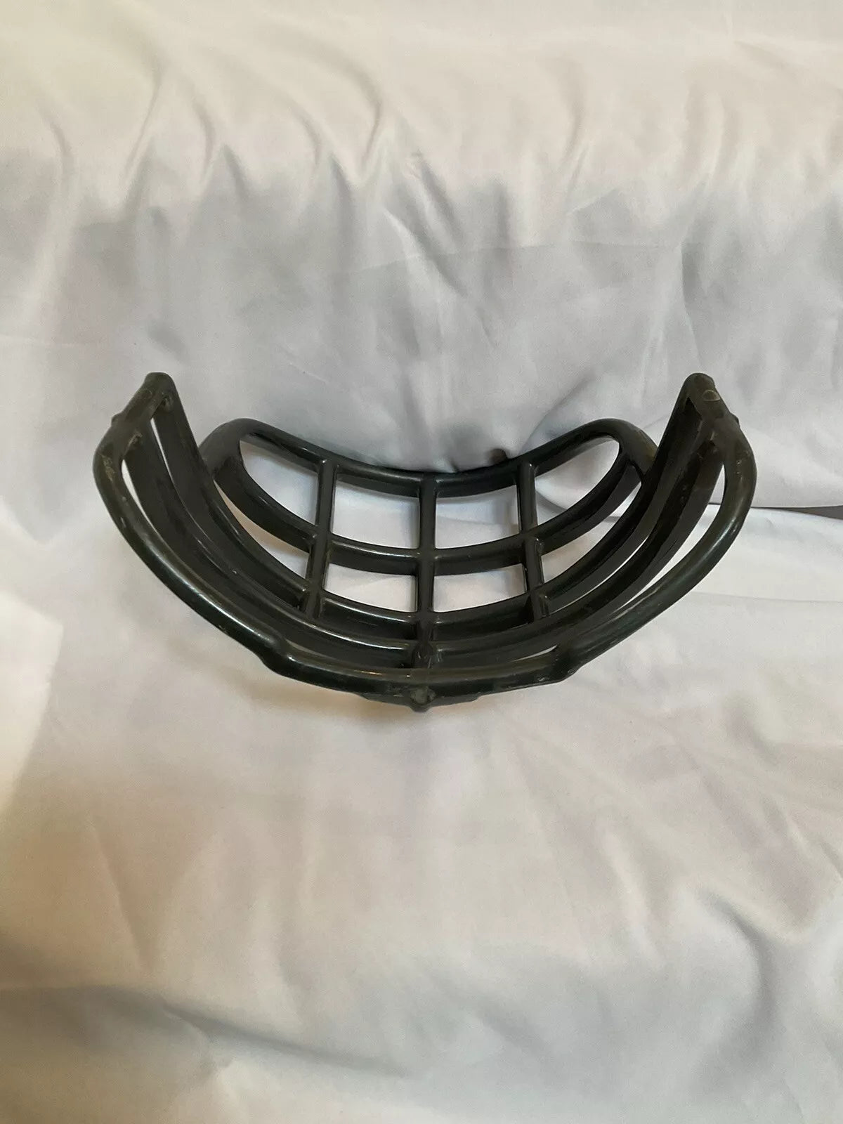 Vintage Gray Riddell 1990s Double Wire Kra-Lite NJOP Football Helmet Facemask  WESTBROOKSPORTSCARDS   