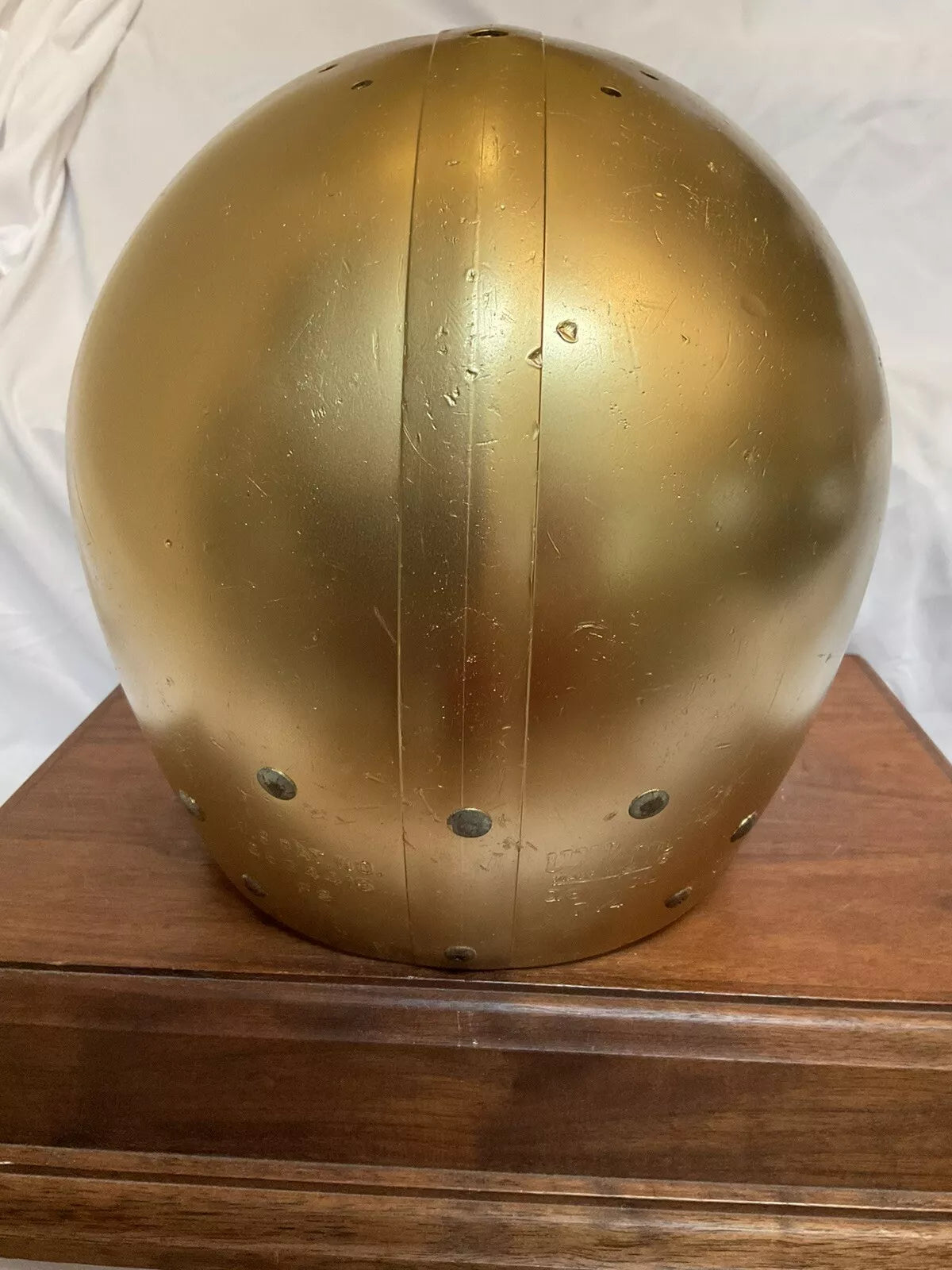 Vintage 1970s Wilson Football Helmet Notre Dame Fighting Irish Joe Theismann Sports Mem, Cards & Fan Shop:Fan Apparel & Souvenirs:Football-NFL Wilson   