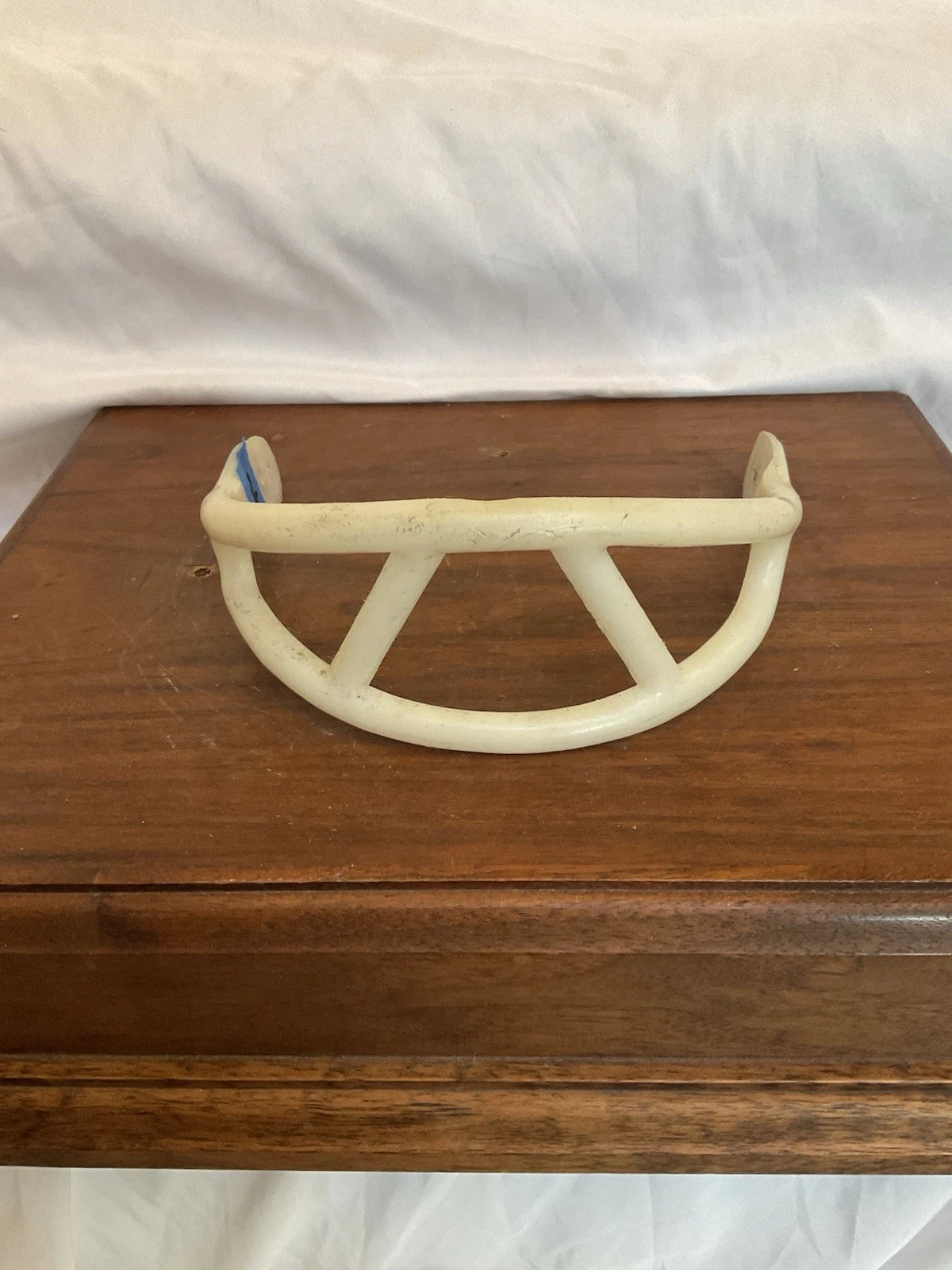 1960's Vintage ORIGINAL 2-Bar Wilson Facemask Chicago Bears Suspension Helmet