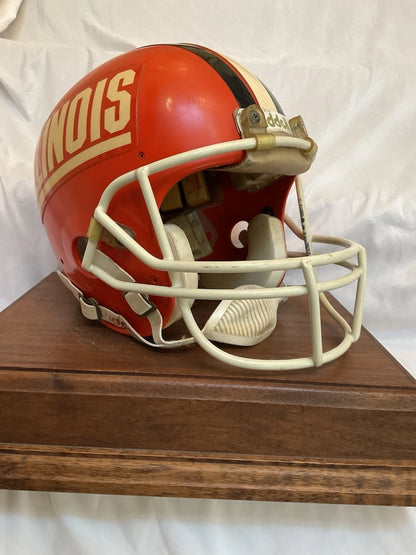 1977 Illinois Fighting Illini Game Used Riddell Kra-Lite II Football Helmet