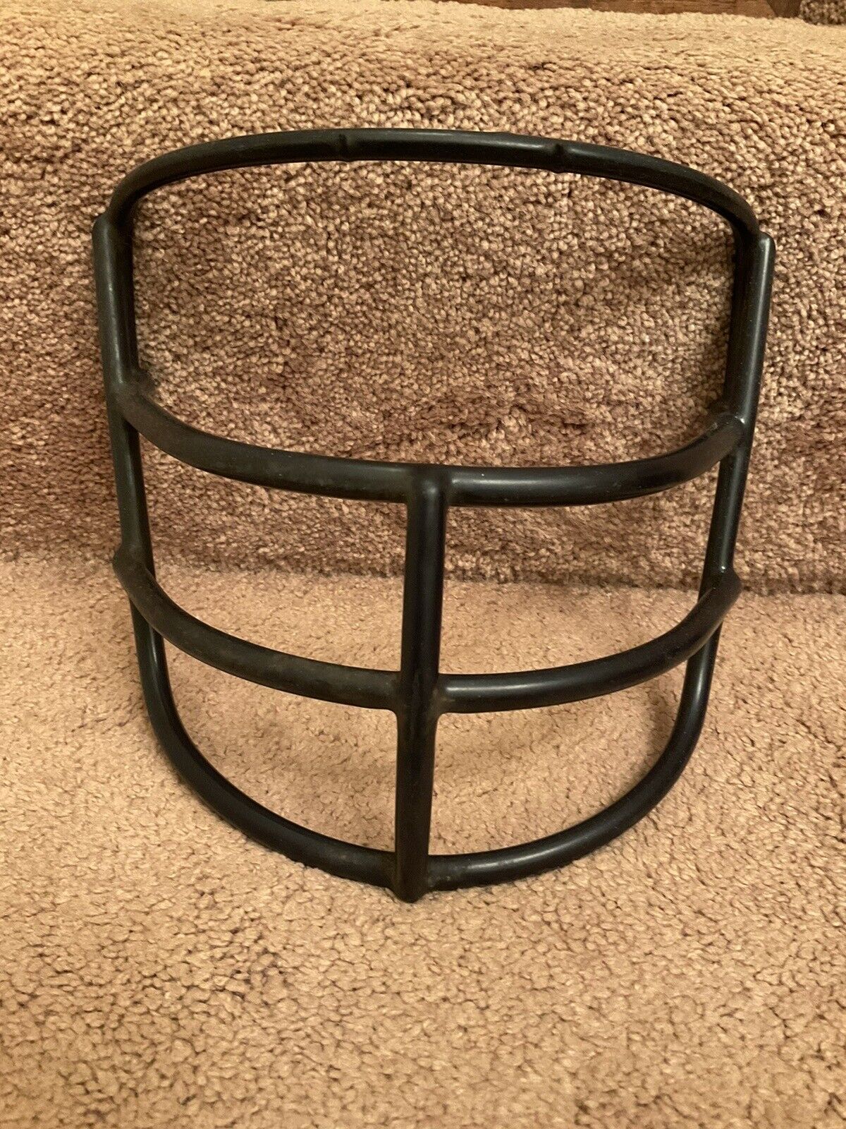 Vintage Cramer Super Pro JOP Large Red Dot Navy Football Helmet Facemask  WESTBROOKSPORTSCARDS   