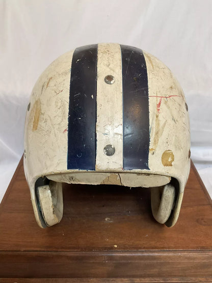 Vintage 1963 Riddell Kra-Lite TK2 Game Used Suspension Football Helmet Yale? WESTBROOKSPORTSCARDS