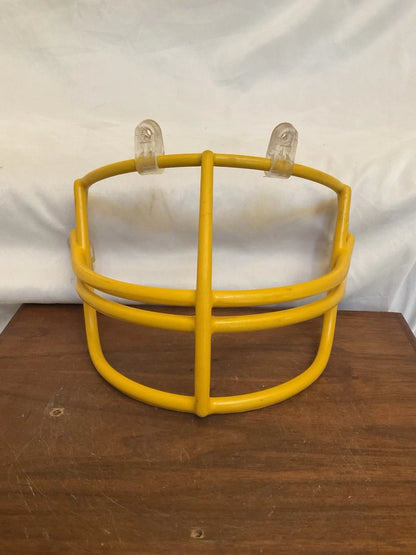 Vintage Original Yellow Schutt NOP-DW Large Red Dot Football Helmet Facemask WESTBROOKSPORTSCARDS