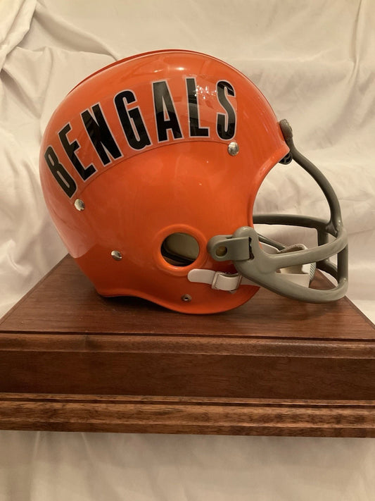 RK2 Style Football Helmet Cincinnati Bengals Custom DG-120 Style Facemask WESTBROOKSPORTSCARDS