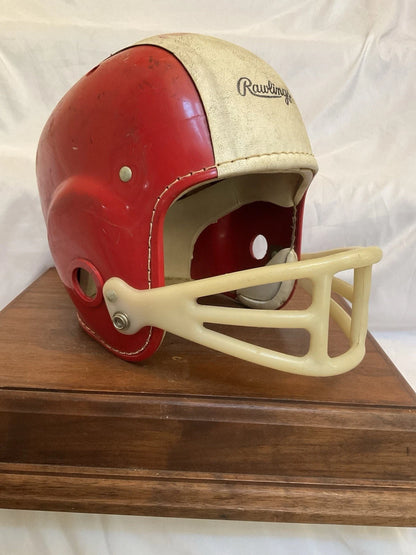 Vintage Original Rawlings Cy-Co-Lite DH-85 Padded Top Large Football Helmet WESTBROOKSPORTSCARDS