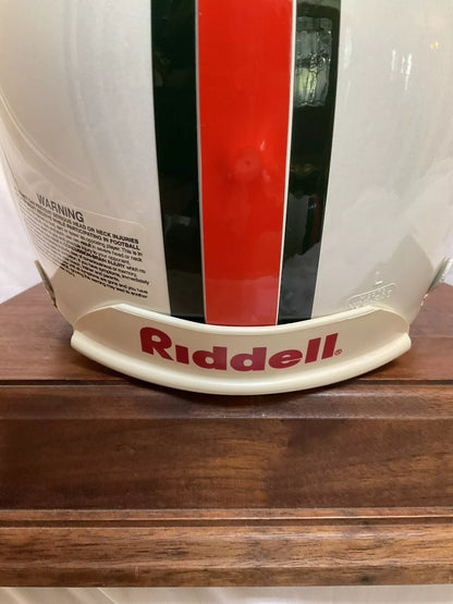 RIddell VSR4 Football Helmet Officially Licensed University Of Miami Hurricanes  WESTBROOKSPORTSCARDS   